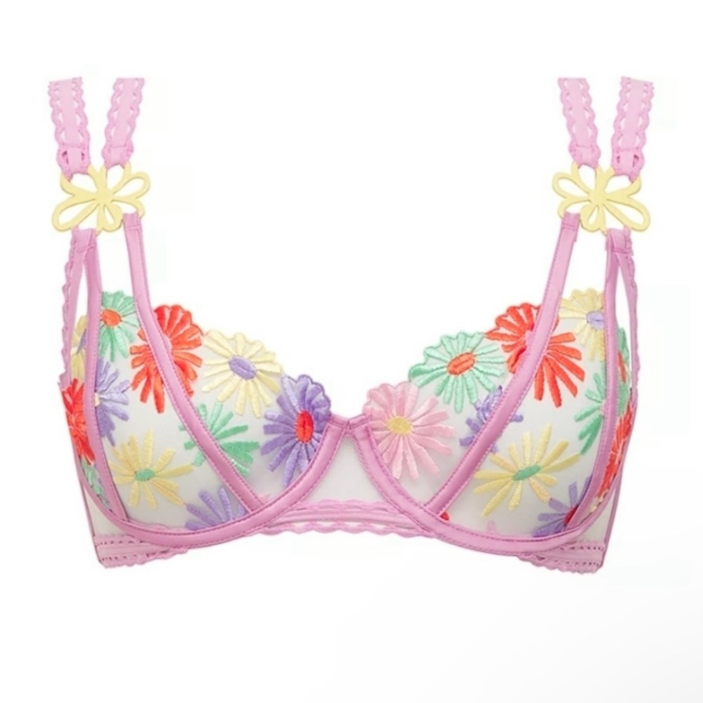 NWT XS For Love & Lemons Gia Underwire Bra - Picture 2 of 9